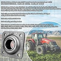 Vista 5 de ST491A Unidad de rodamiento de brida de grada de disco de orificio redondo de 1-3/4 "para aplicaciones agrícolas El girasol reemplaza FD209RA