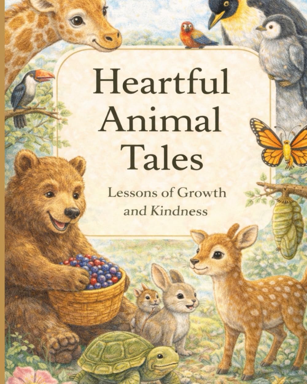 Moral Stories For Kids Ages 3-8: Short Bedtime Stories That Teach Values, Emotions, And Good Habits (Animal Moral Stories)