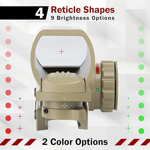 Miniatura 5 de DD DAGGER DEFENSE -Compañía propiedad de veterinarios de combate- Serie DDHT punto rojo mira óptica-reflejo - para visión y deporte