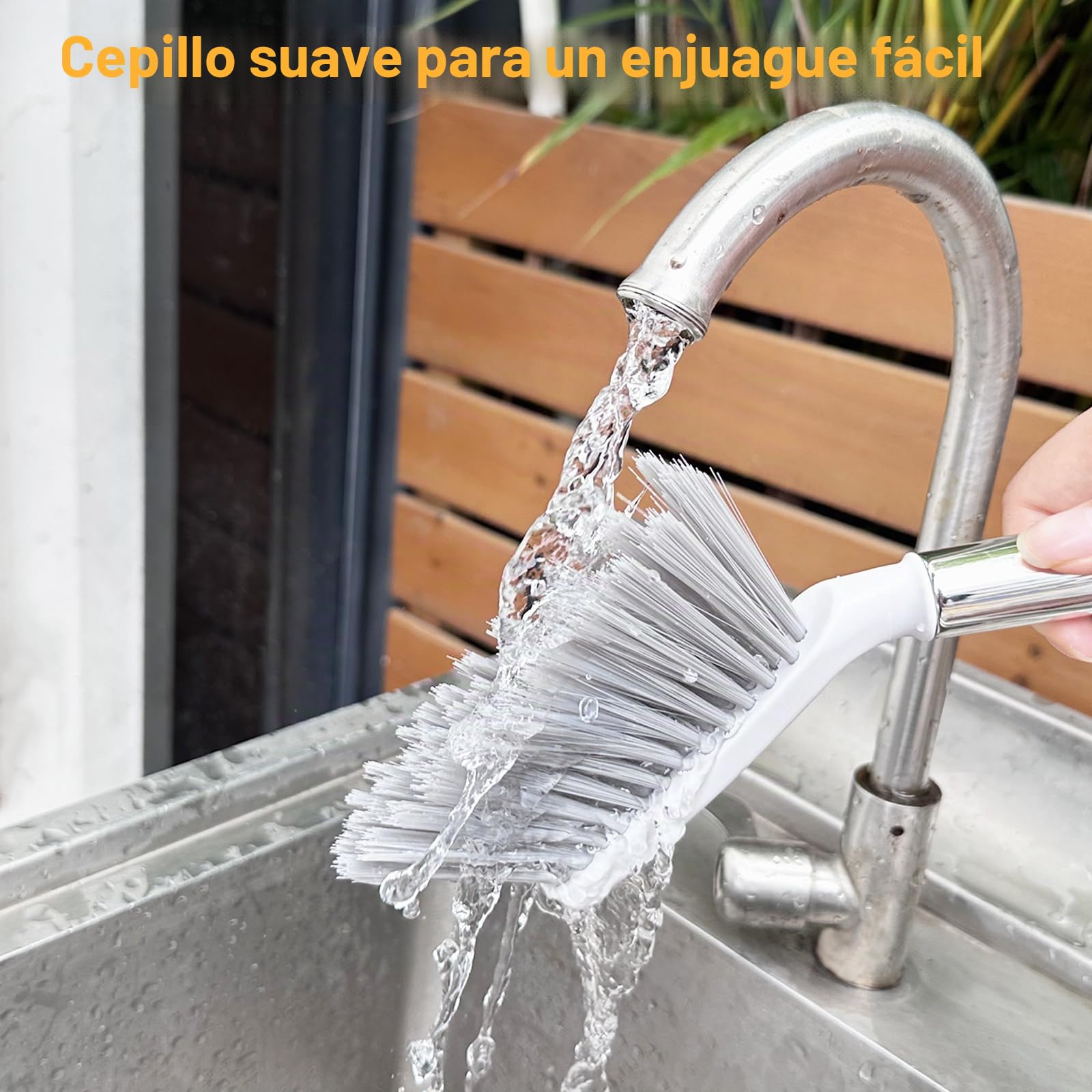WinGluge Juego de Escoba y Recogedor Pequeños Material de PP, Escoba con Recogedor, Set Mini Cepillos Barrer de Migas, Escoba de Escritorio Que Ahorra Espacio, Combinación de Recogedora Portátil