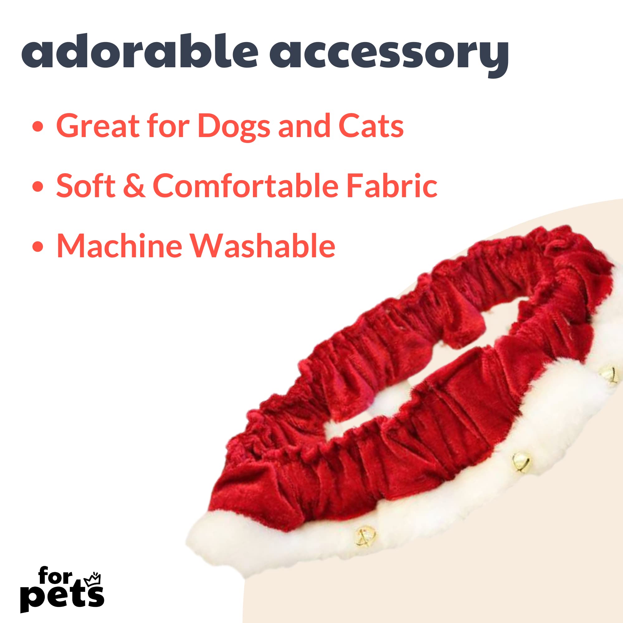 Amazon.com : Huxley & Kent Ruff Pet Scrunchy | Santa (Small
