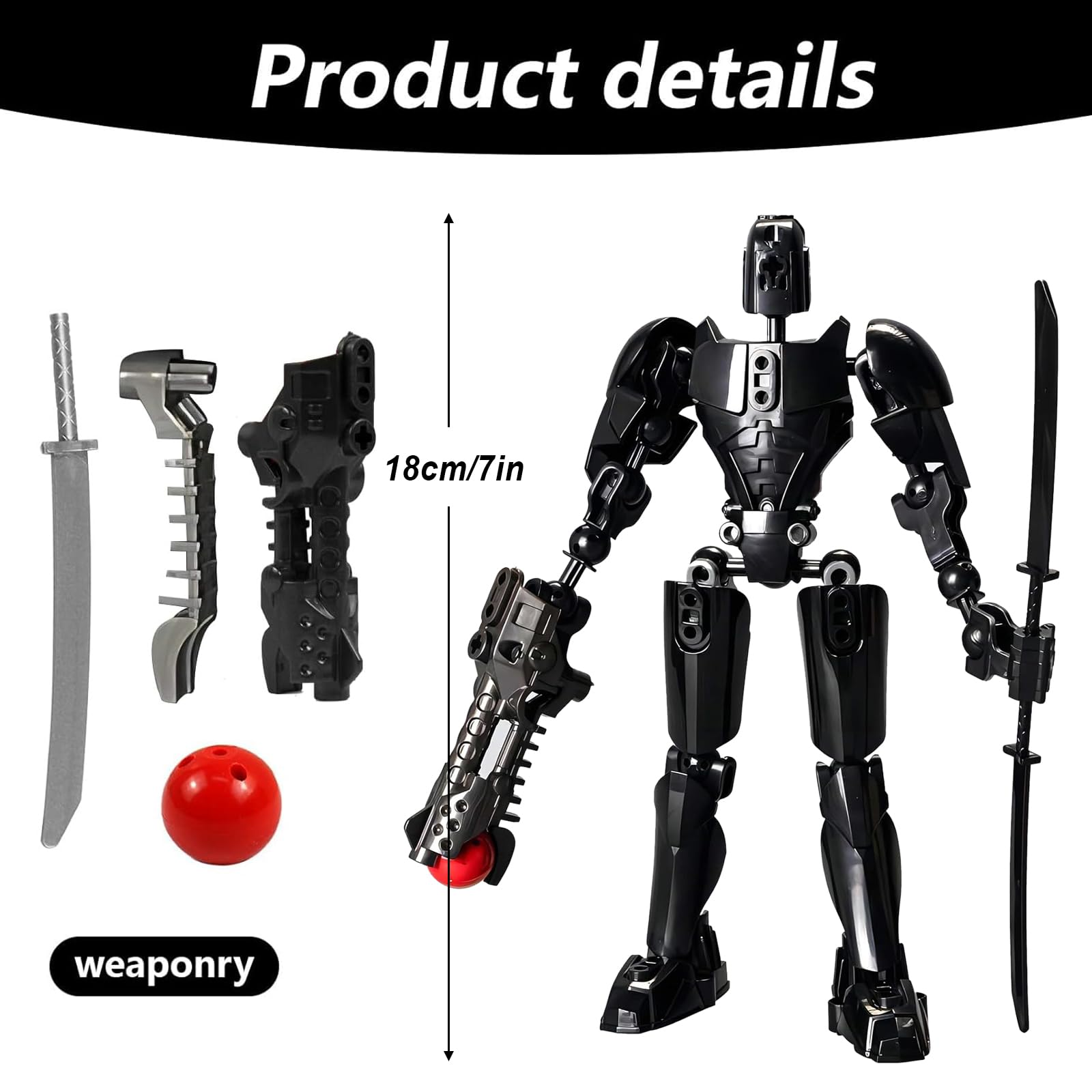 Lucky 13 Action Figures Activity Robot - Image 2