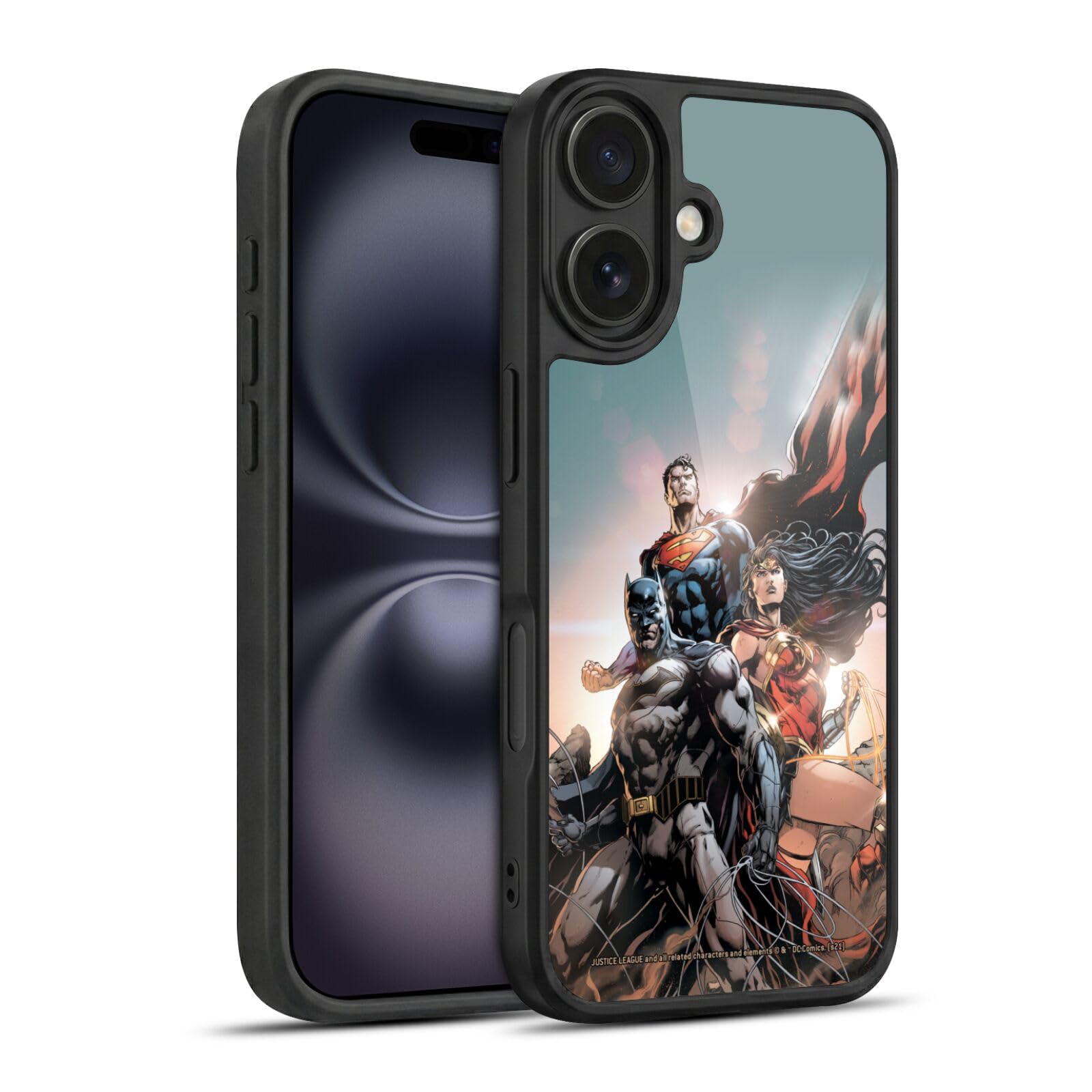 Coque gel renforcée iPhone 16 Justice League qualité militaire - 8