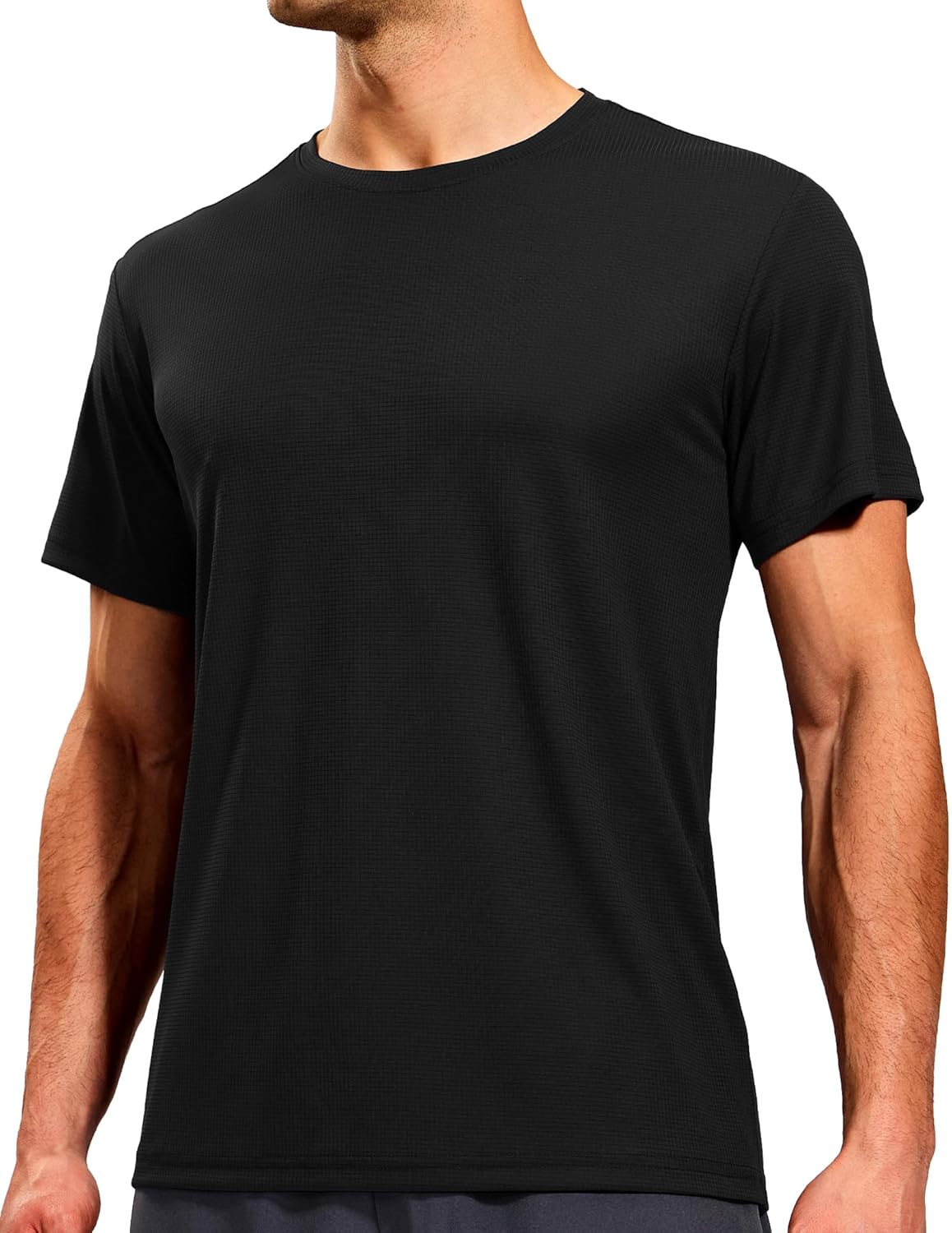 MIER Mens Dry Fit Workout T-Shirts Athletic Running Tshirt Short Sleeve Lightweight Airy Gym Sport Tee Shirt, Crew Neck - Image 7