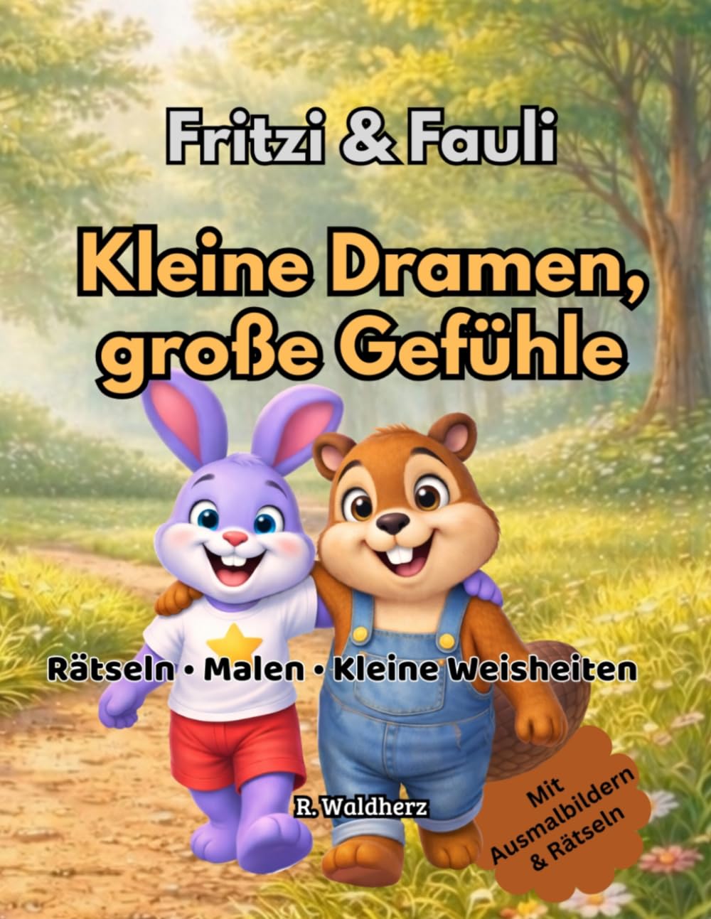 Fritzi & Fauli - Kleine Dramen, große Gefühle: Das Mitmachbuch