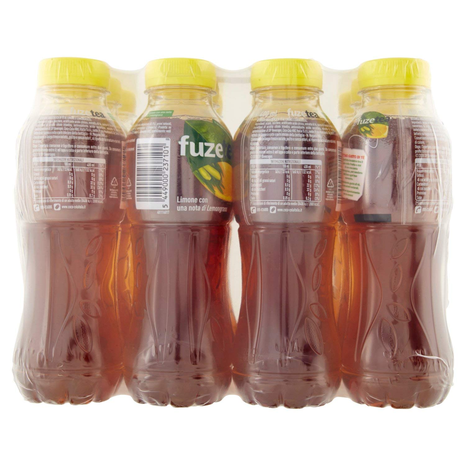 Fuze Lemon Lemongrass bottiglia di plastica 40 CL (confezione da 12)