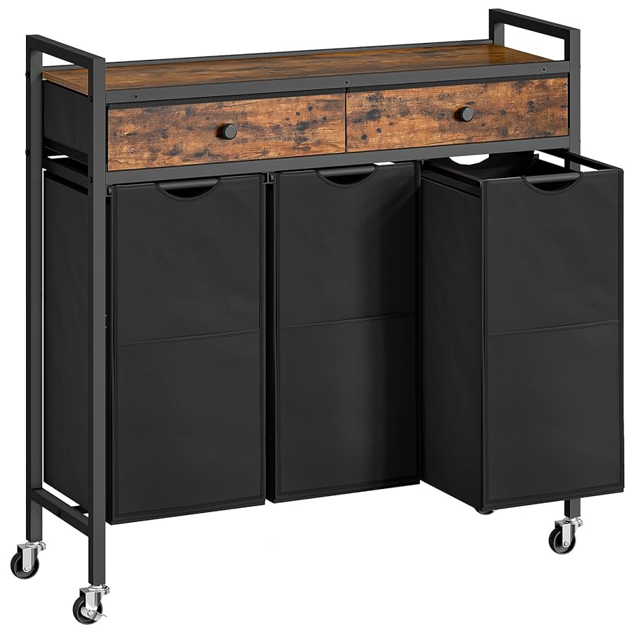 Amazon.com: HOOBRO Laundry Sorter 3 Section, 130L Laundry