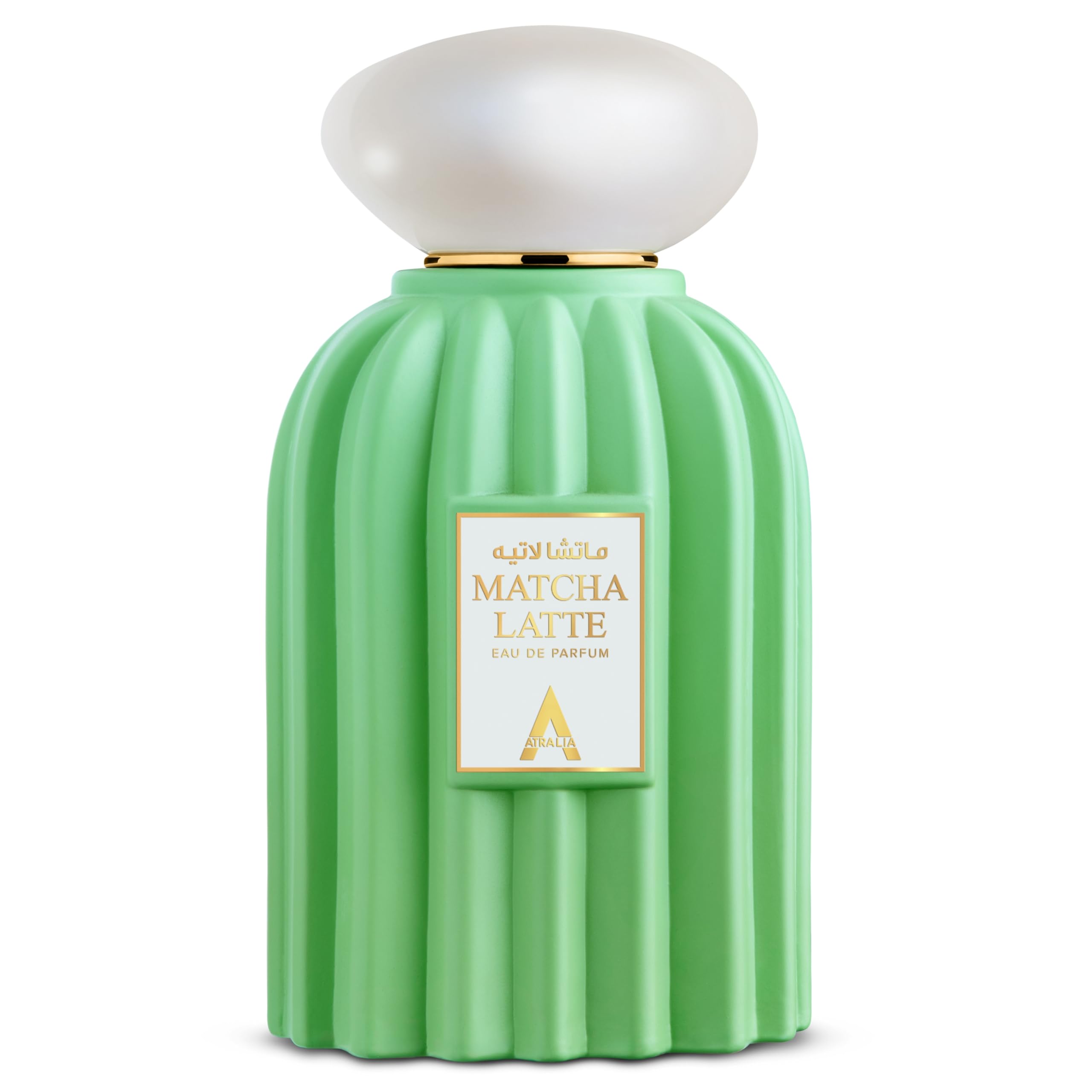 Atralia Matcha Latte Eau de Parfum – Profumo dolce e di lunga durata ispirato al tè Matcha con vaniglia, caramello e fave tonka – fragranza unisex unica, da indossare tutti i giorni e come regalo