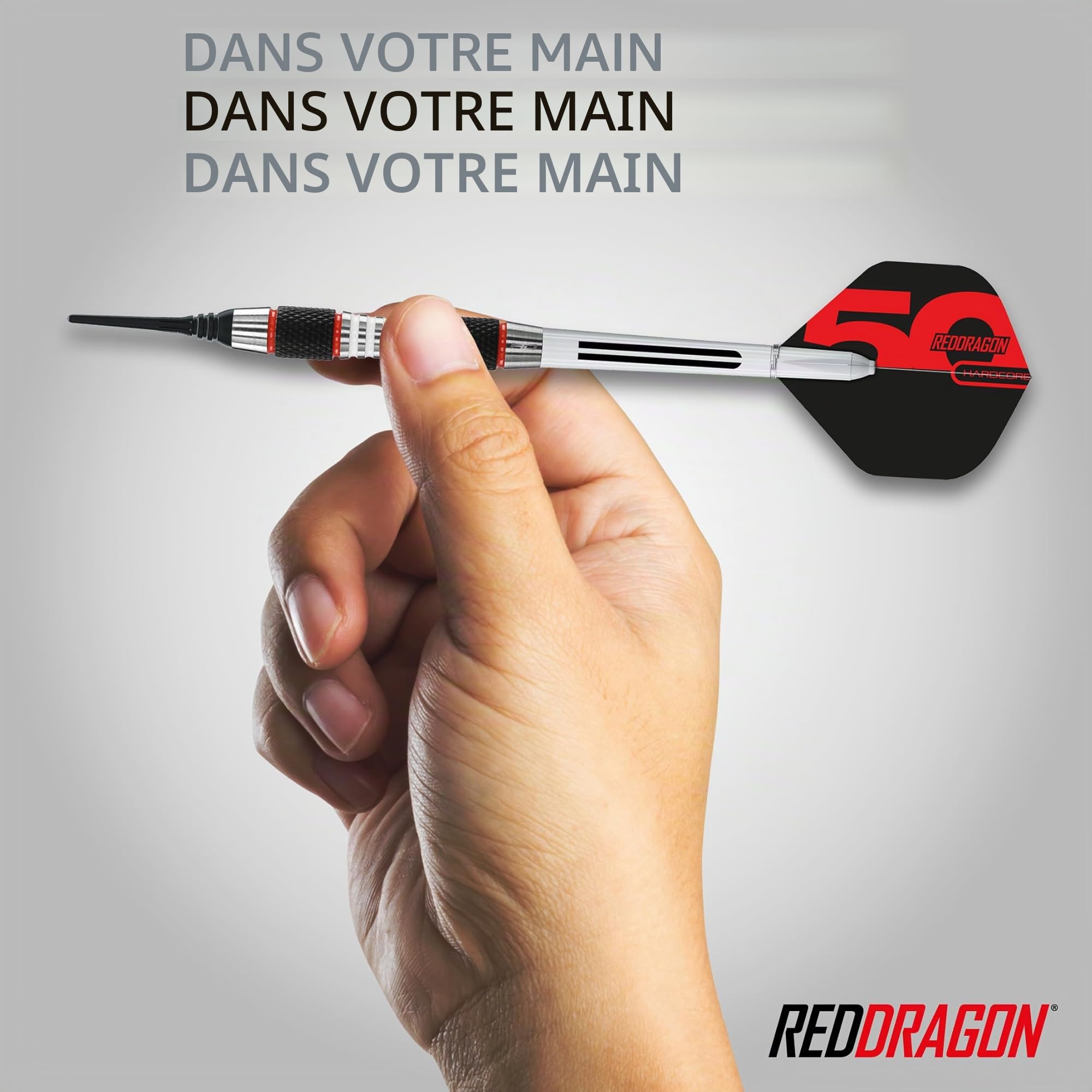 RED DRAGON Axis Softip Fléchettes en tungstène avec Pointes en Acier