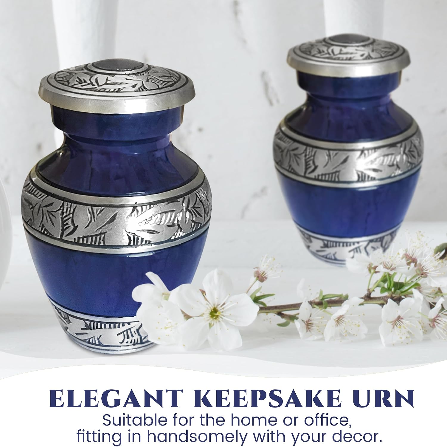 Small Keepsake Cremation Urns for Human Ashes Adult Male and Female image 2