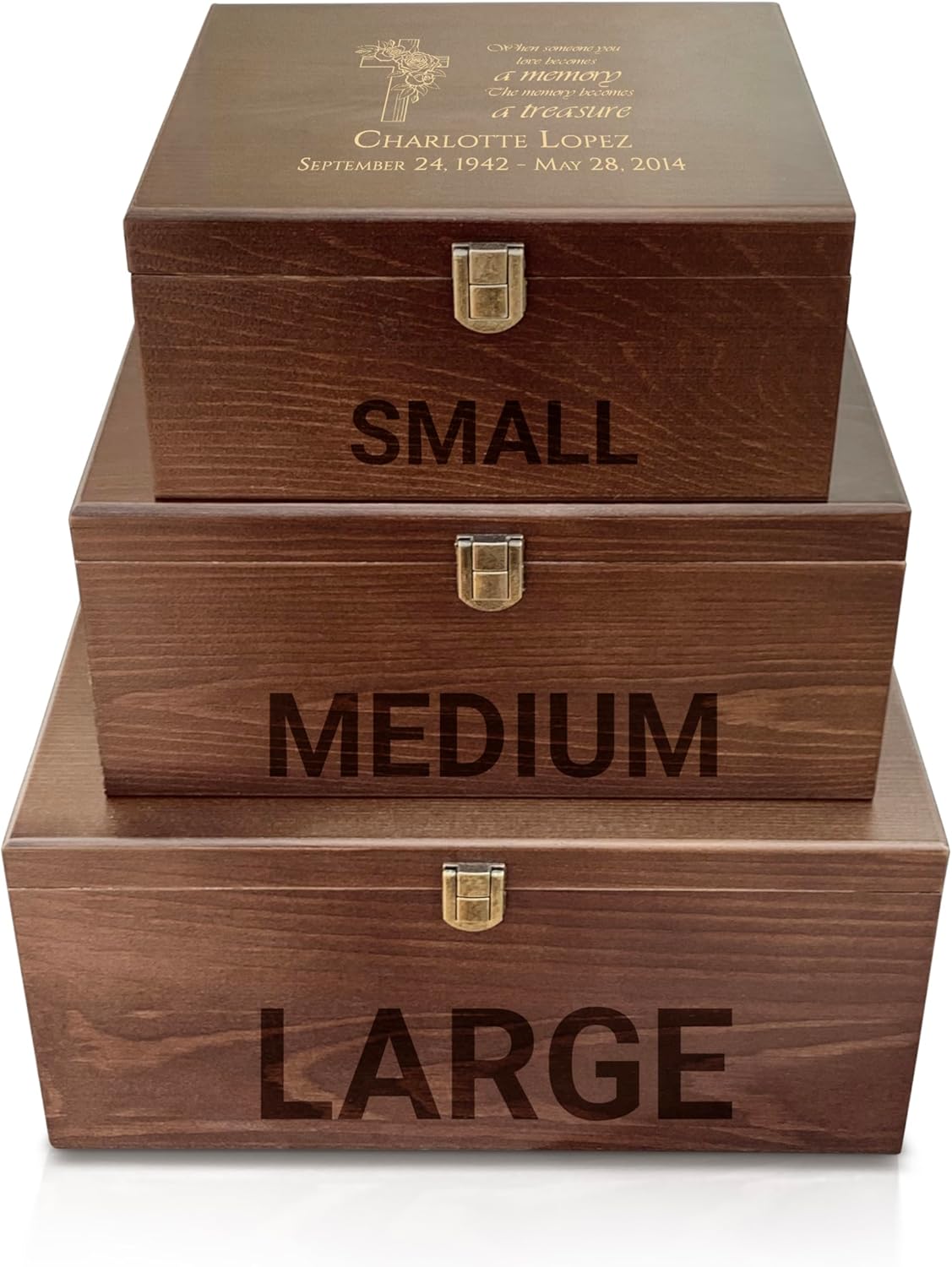 Memorial gift box, memorial Keepsake gifts, memory box, sympathy - bereavement - remembrance gift, in loving memory