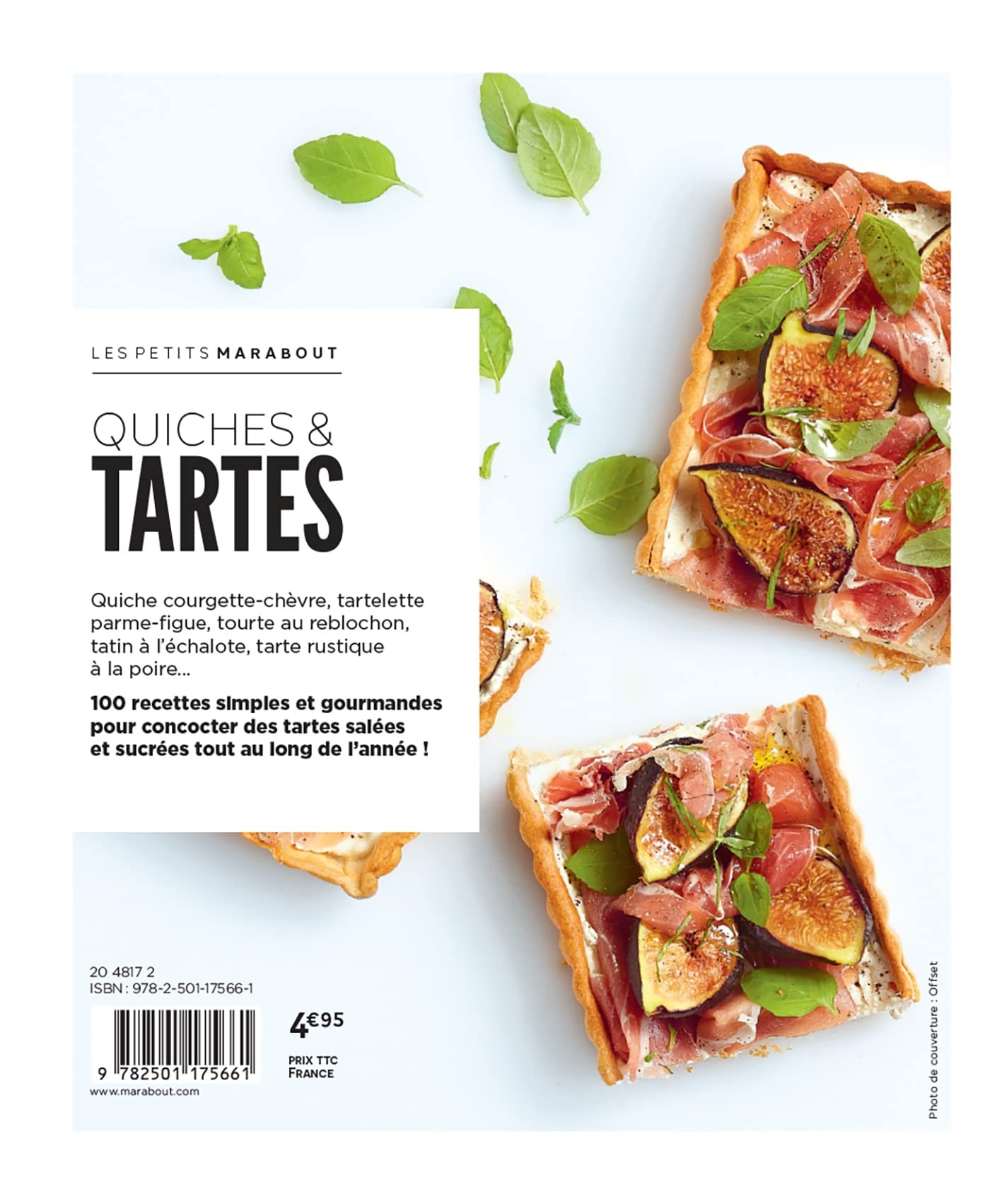 Les petits Marabout - Quiches et tartes: 100 recettes testées pour vous !: 31645