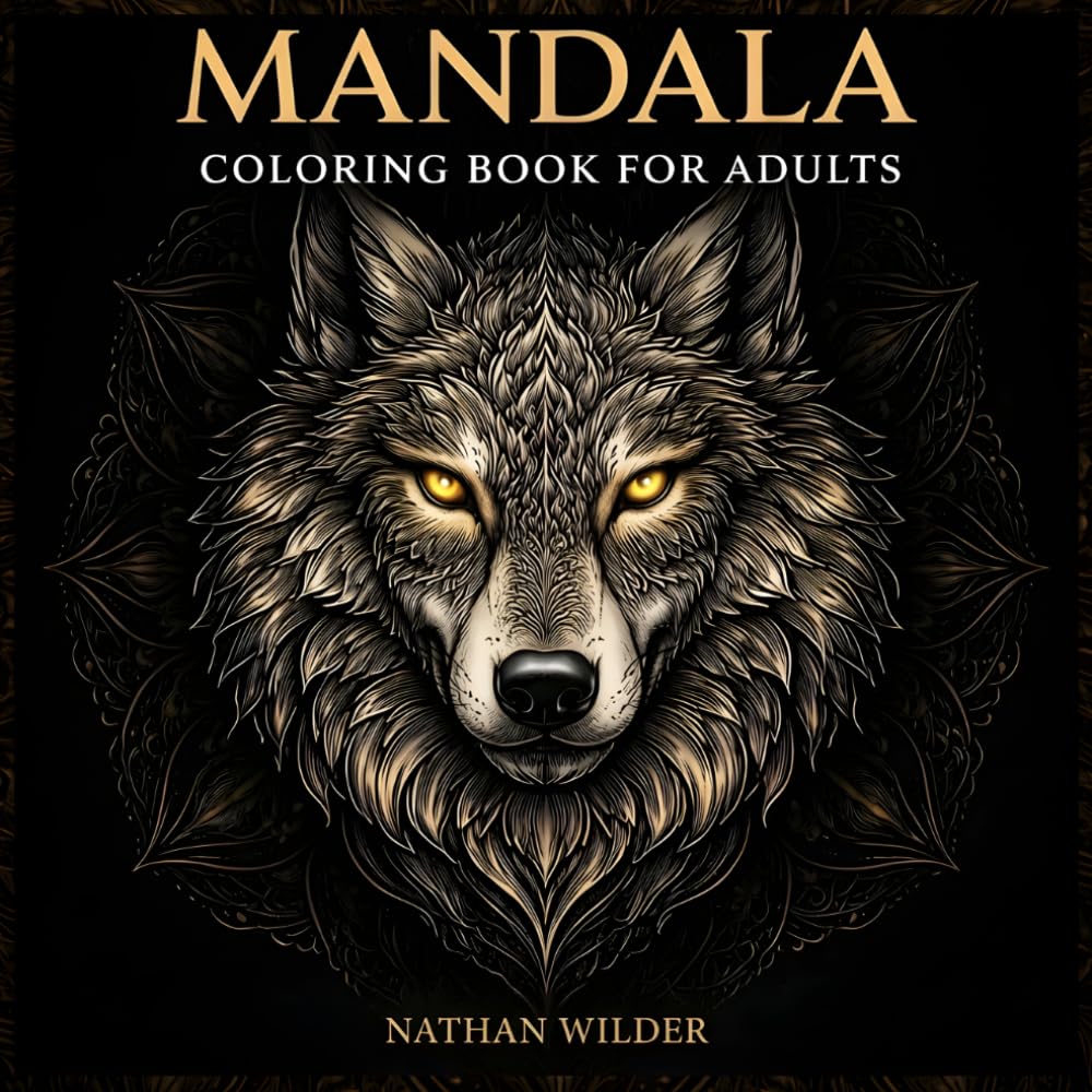 Mandala Coloring Book for Adults: CALM YOUR MIND WITH BEAUTIFUL MANDALA ART