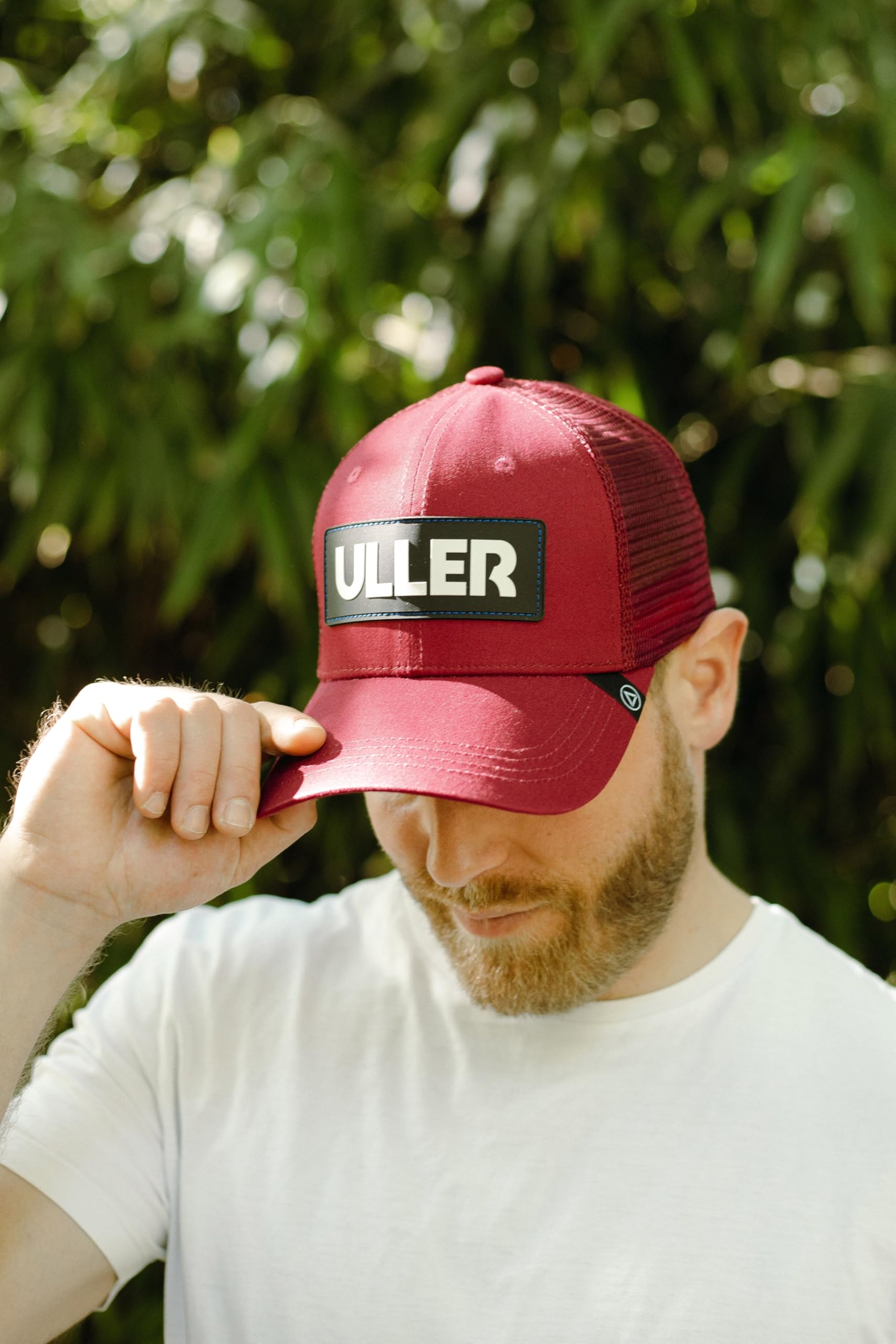 Uller Casquette Trucker pour homme et femme avec fermeture réglable – Casquette de surf en maille avec visière incurvée