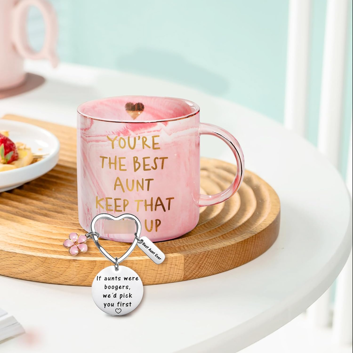 Aunt Gifts from Niece or Nephew, Birthday Gift for Aunt, Best AuntEver Mug, Favorite Auntie Present, Christmas Gift Ideas for New or Soon to Be Auntie - Image 6