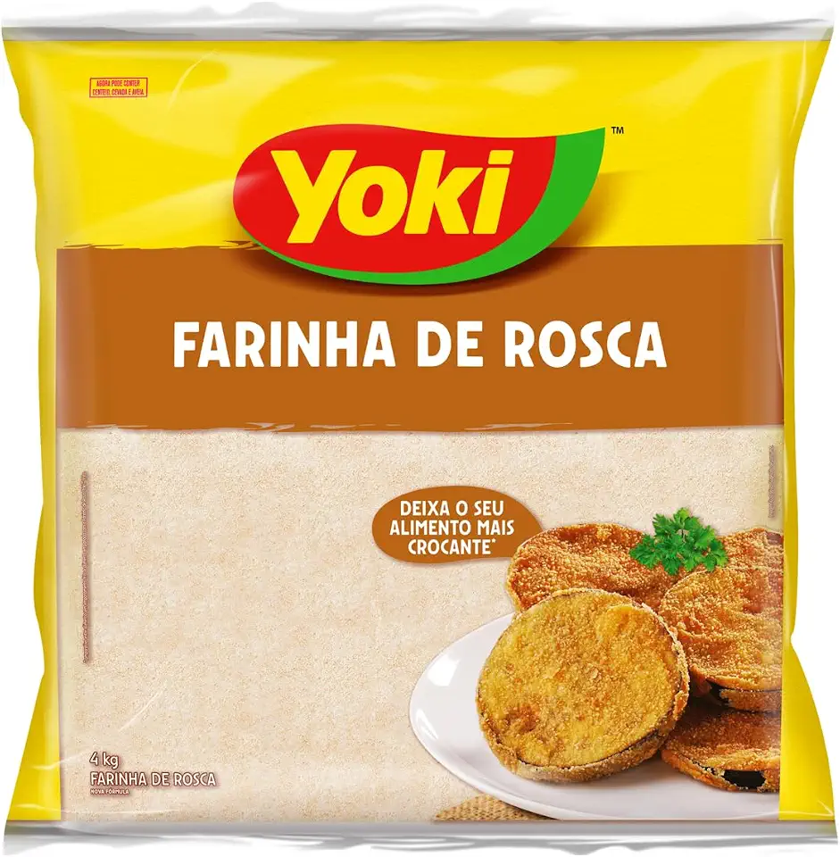 Farinha de Rosca Yoki Pacote 4kg