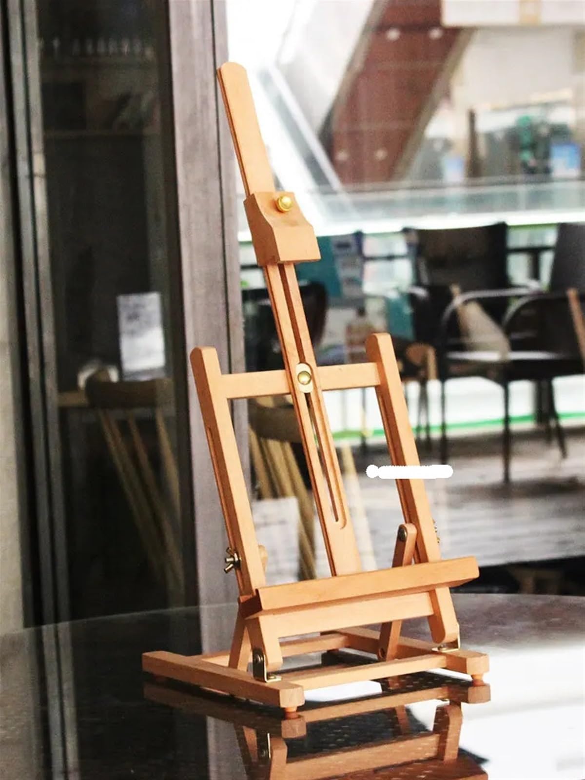 Caballete De Arte Material de Pintura artística, Caballete de Madera, Tablero de Pintura Grande y pequeño, Herramientas de exhibición, Caballete Plegable, Bosquejo de Pintura para Pintar, Boda