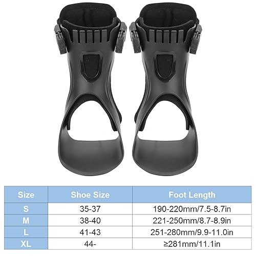 Miniatura 7 de Yinhing Ortesis de pie caída, soporte de caída de pie para caminar, soporte de ortesis de pie de tobillo para hombres y mujeres, soporte para pie