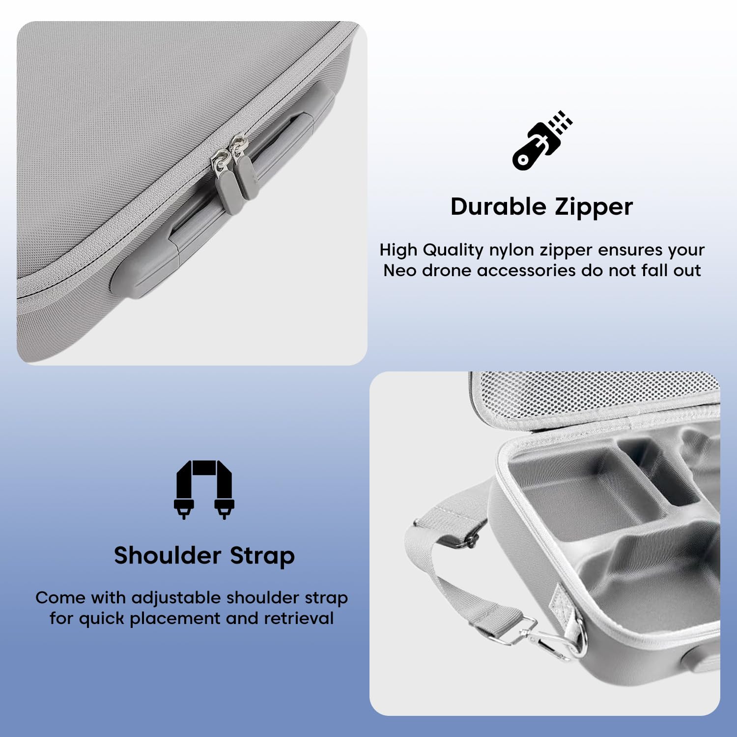 Sounce Hard Carry Case for DJI Mini 4 Pro Drone & RC 2 Controller
