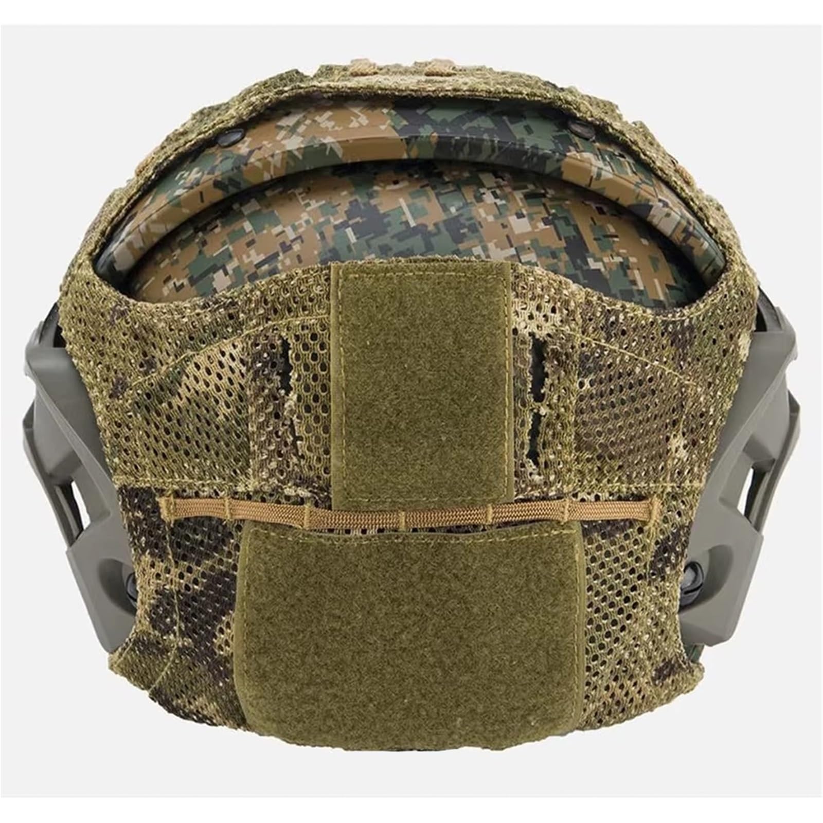 WLXW Funda Tela Casco Táctico para Cascos Combate Similares Tela Malla Especial 2 En 1 Casco Equipo Caza CS Airsoft