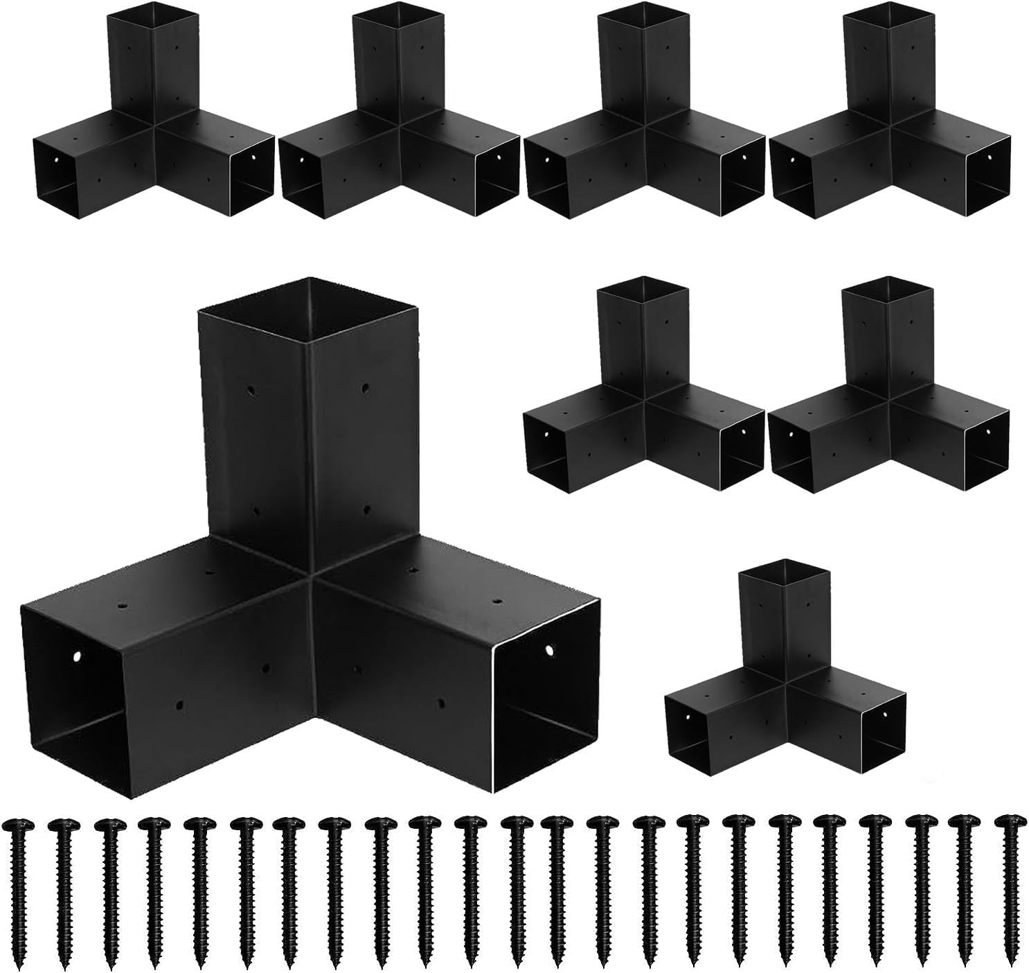 Ailatimogo Wood Pergola Kit Brackets 4x4 4x4 pergola