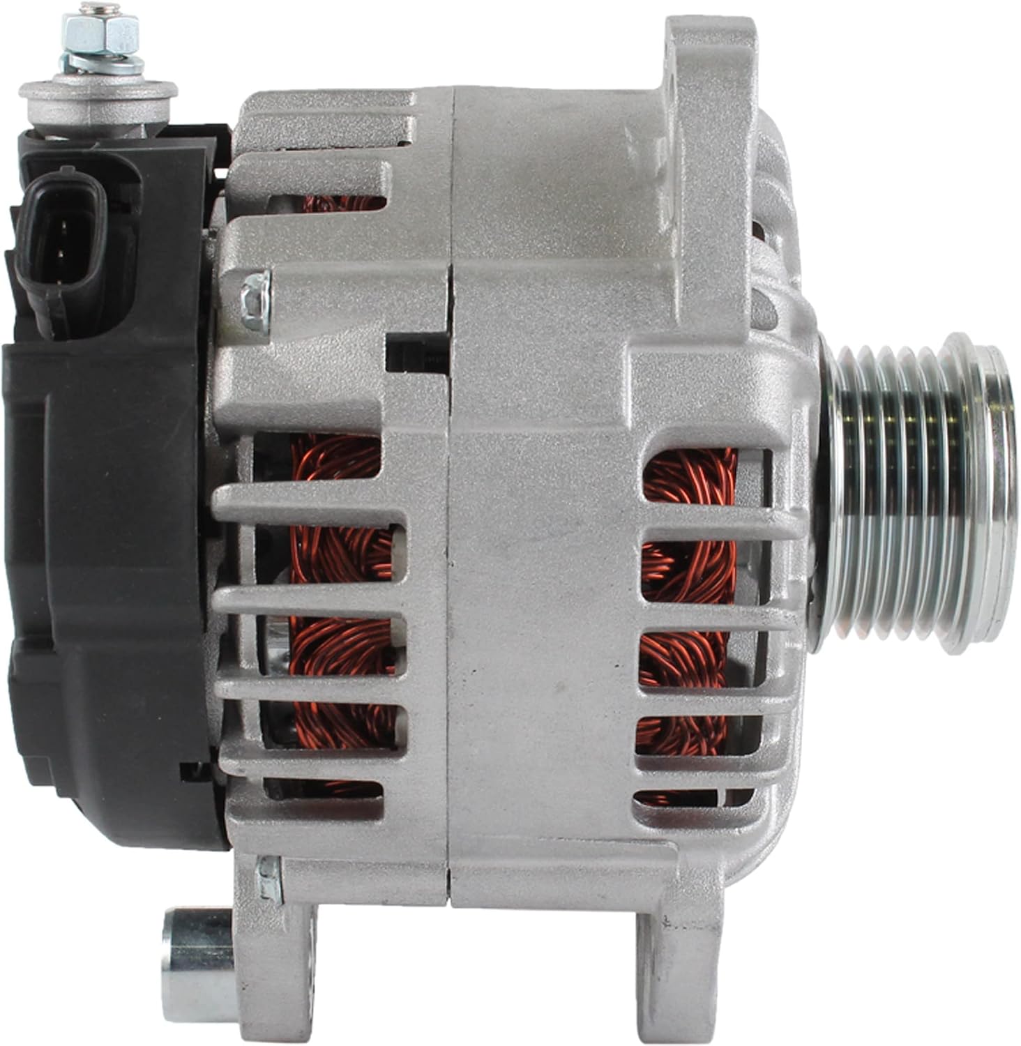 db electrical nissan alternator compatible with/replacement for nissan 2.5l altima and sentra 2007, 2008, 2009 models - high output aftermarket alternator to prolong battery life