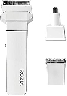 ماكينة حلاقة الشعر والذقن وتنعيم الذقن كالموس وازلة شعر الأنف والأذن 3فى1 من ROZIA