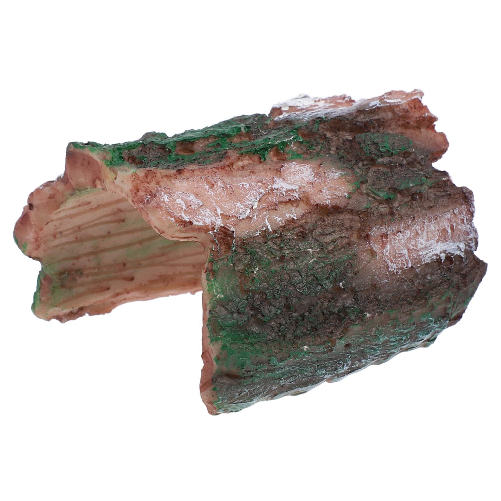 YARNOW Fish Tank Decoration Aquarium Shrimp Hideout Tree Hole Aquarium Hideout Reptile Shelter 3.54X3.15X2.17In Indoor Outdoor Decor