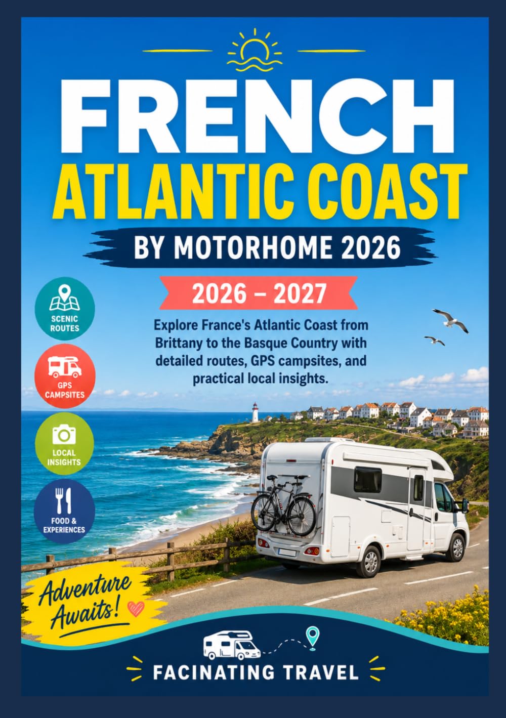 FRENCH ATLANTIC COAST BY MOTORHOME 2026: Explore France's Atlantic Coast from Brittany to the Basque Country with detailed routes, GPS campsites, and practical local insights.