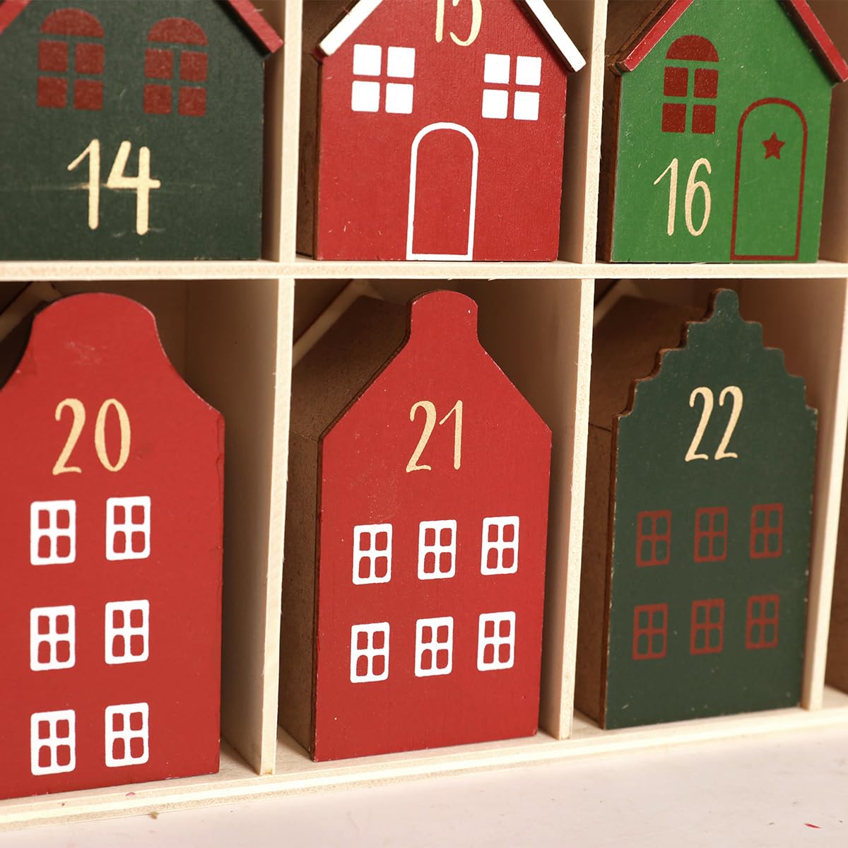 Calendrier Ramadan En Bois - Compte à Rebours 30 Jours - Décoration Maison Aïd Mubarak 2024