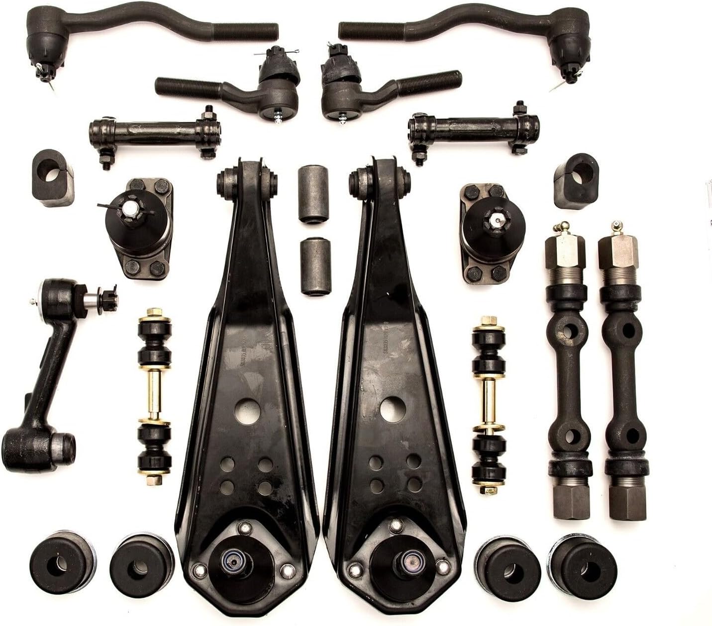 Front End Suspension Rebuild Kit V8 Manual Idler Arm Rubber Steel ensures Quality and Performance