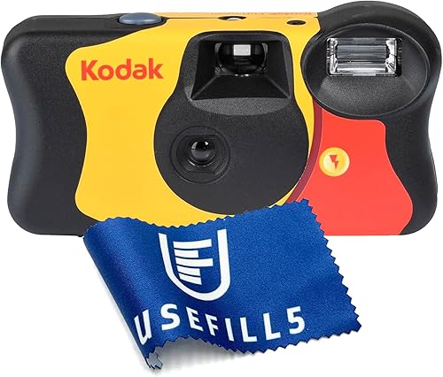 El paquete de cámara desechable incluye película de cámara Kodak Quicksnap de un solo uso cámara Fun Saver ISO 800 1.378 in Film Camera Pack 27