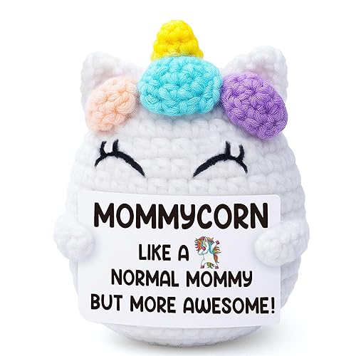 Mothers Day Birthday Gifts for from Daughter Son, Handmade Crochet