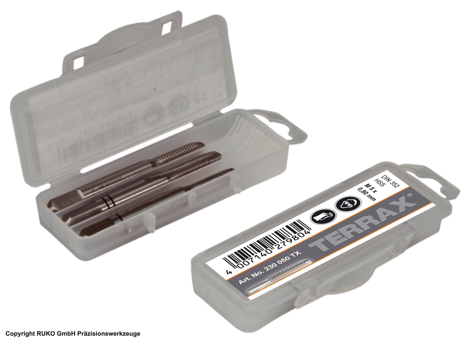 Tecwerk Taraud à Main DIN 352 No. 3 M14 X 2 Mm HSS ISO2 (6H