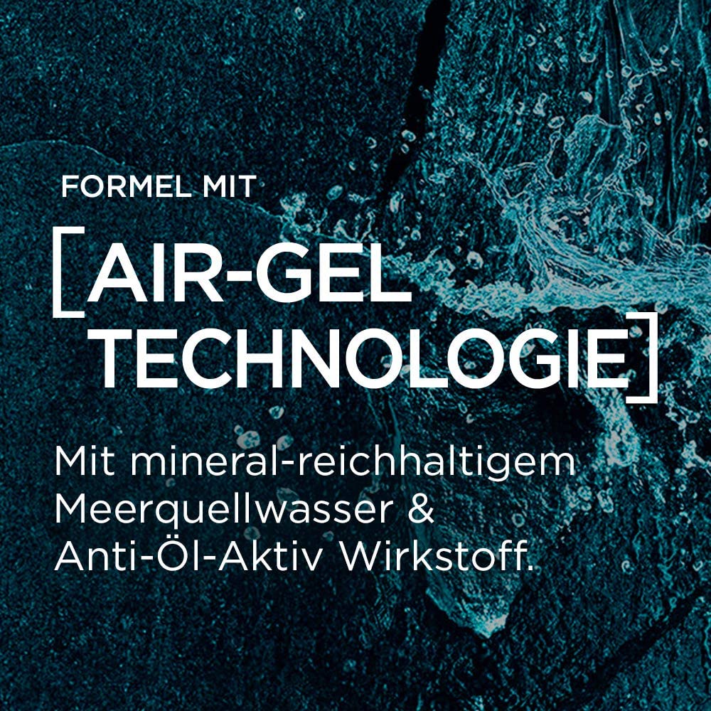 L'Oréal Men Expert Cooling Anti-Shine Face Care for Men Mattifying and Refreshing Gel, 24H Anti-Fatigue - Image 3