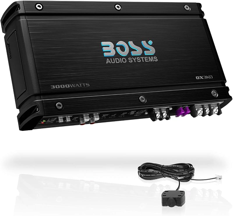 BOSS Audio OX3KD 3000 Watt High Output Monoblock Full Range Class D Amp