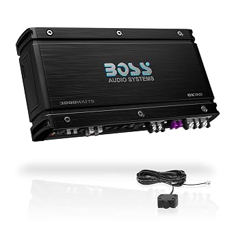 BOSS Audio OX3KD Class D Car Amplifier - 3000 Watt 1 Ohm Stable Digital Monoblock MOSFET Power Supply