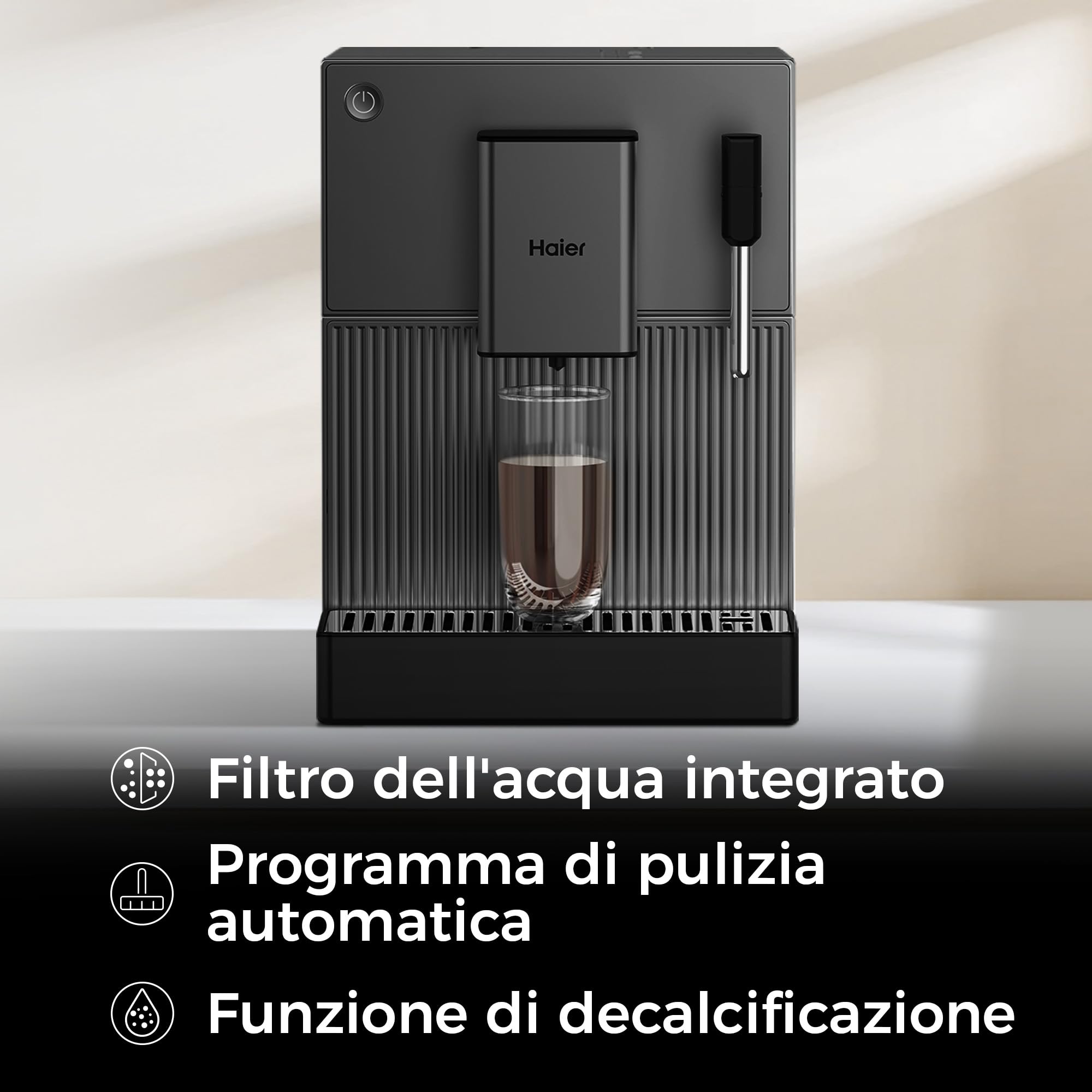Haier Friggitrice ad Aria Flexi | 11L con Divisorio e Finestra | 8 Funzioni, Divisorio per 1 o 2 Zone, Funzione Sync, Allarme Agitazione, Antiaderente, Lavastoviglie