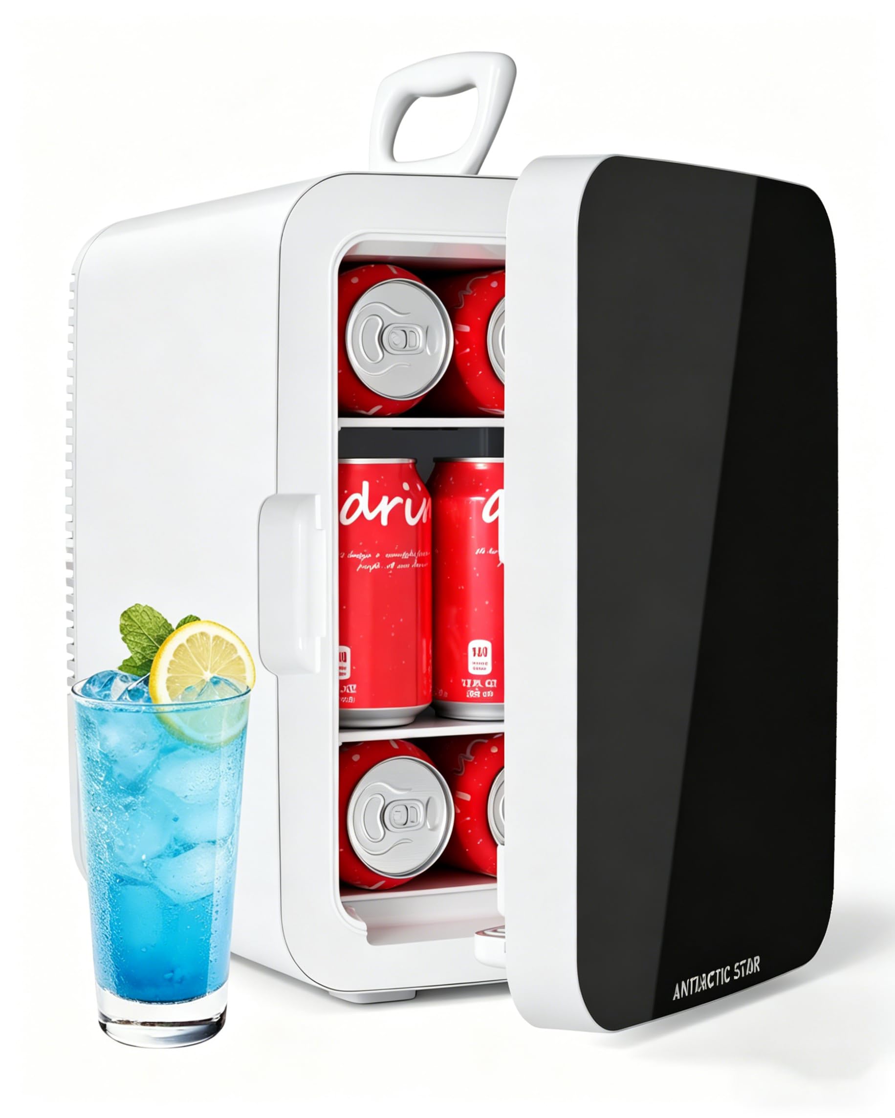 Antarctic Star LY2010 0.4 cu ft Compact Fridge White