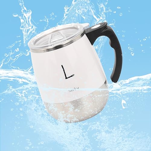 Miniatura 5 de Taza autoagitación recargable  Taza magnética eléctrica de acero inoxidable de mezcla automática para oficina, cocina, viajes, hogar, café, té,