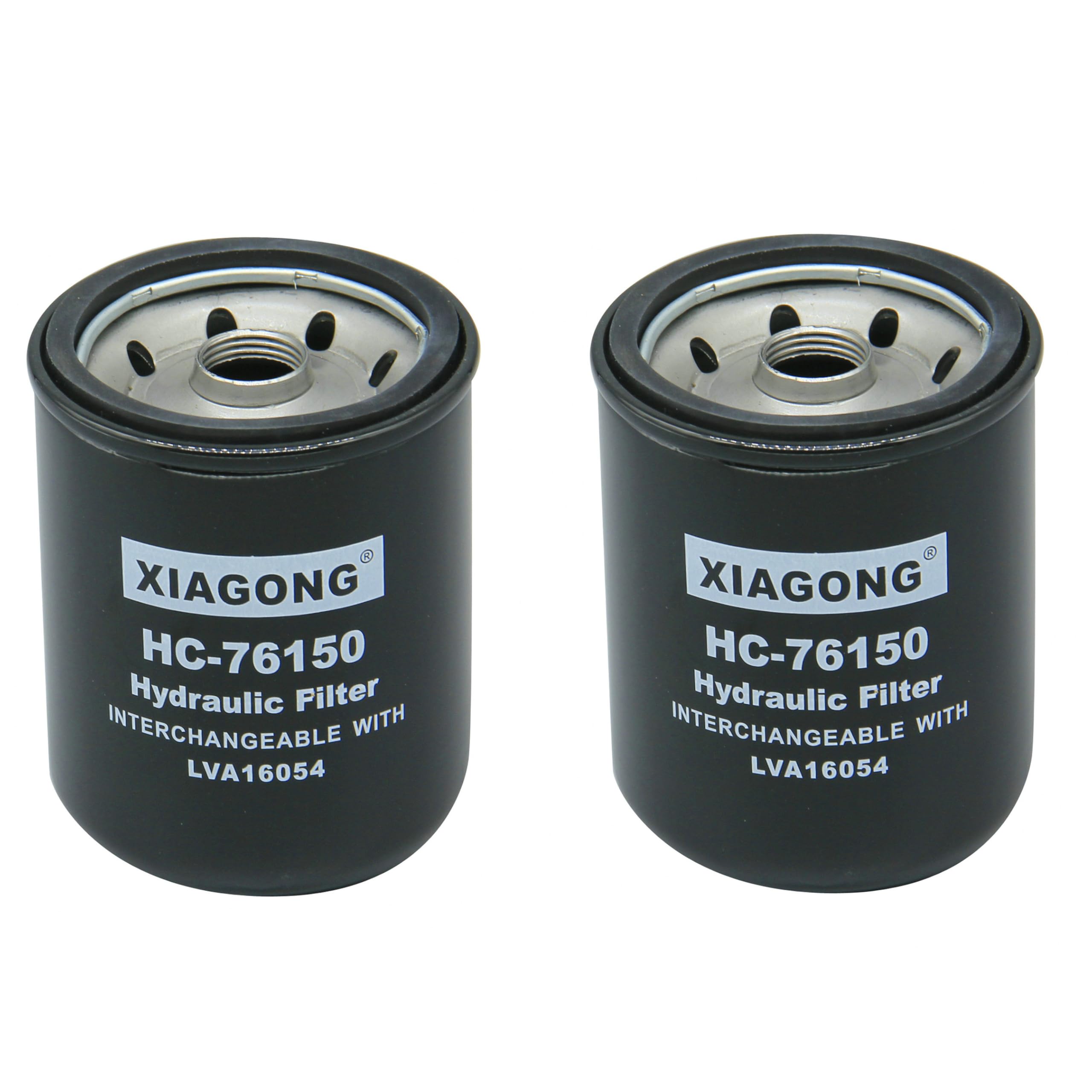 HC76150-2 LVA16054 - Filtro hidráulico para cortacéspedes John Deere 1023E 1025R 3032E 3038E Tractors Z920R Z950R Z970R (2 piezas) XIAGONG