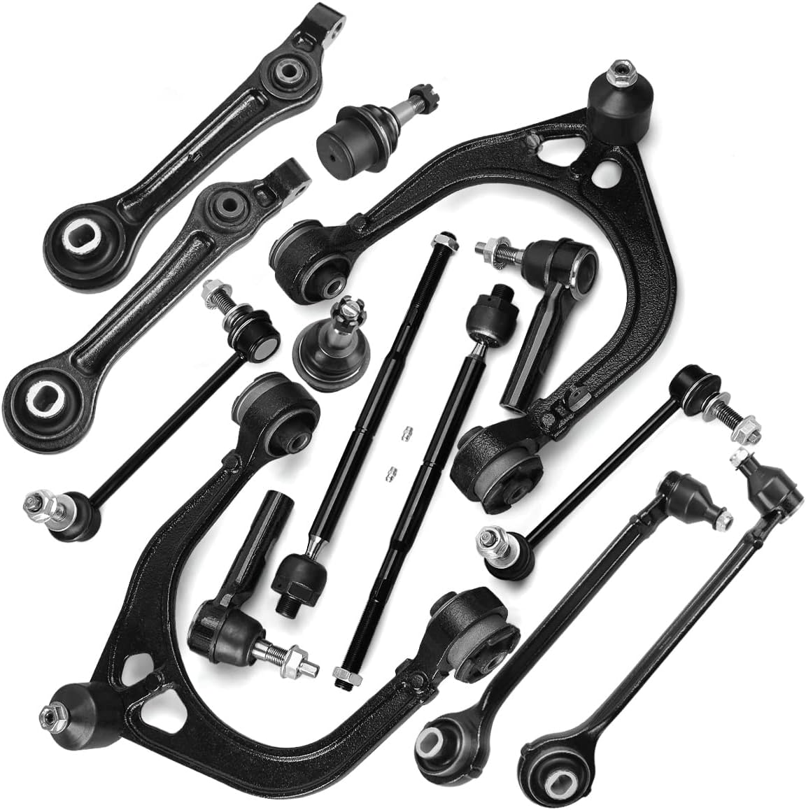 YITAMOTOR Front Control Arms Kit Compatible with 05-2010 Chrysler 300, 08-2010 Dodge Challenger, 06-2010 Dodge Charge, 05-2008 Dodge Magnum. RWD Only