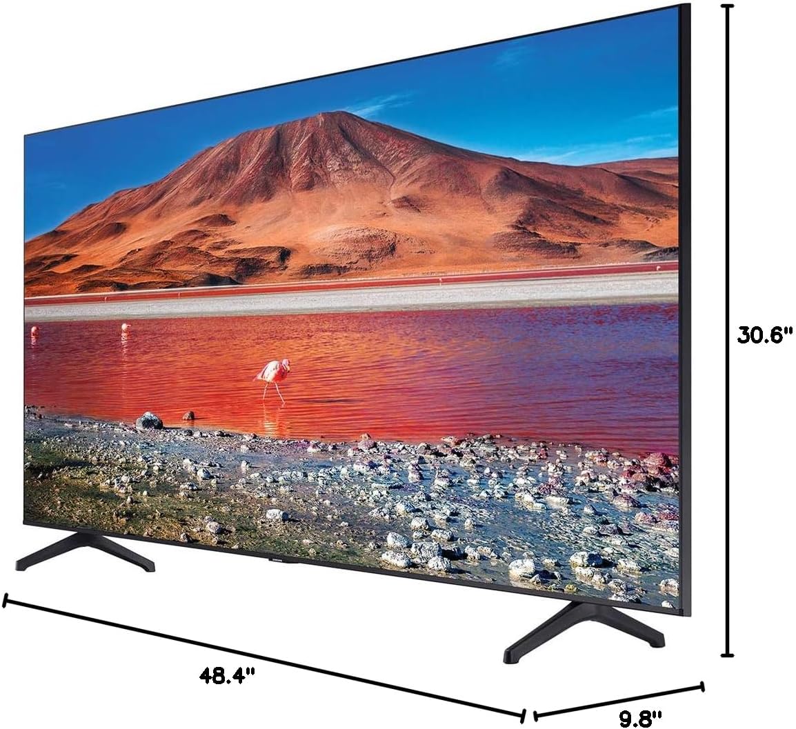 Dimensions of the Samsung UN55TU7000FXZA 55-inch 4K UHD Smart LED TV