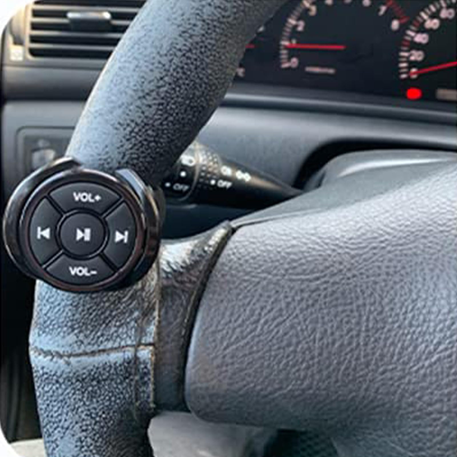 Bouton de télécommande de Volant de Voiture | Contrôleur Radio à Bouton multimédia | Télécommande multimédia de Voiture | Bouton multimédia au Volant | Télécommande de Musique multimédia