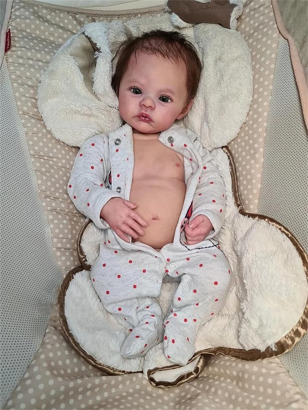 55 cm Full Vinyl Reborn Dolls Betty Lifelike Implanted Hair Simulation Baby Girl Dolls Can Enter Water Children Playmate Doll Early Education Toys kopen vanaf een prijs van 55