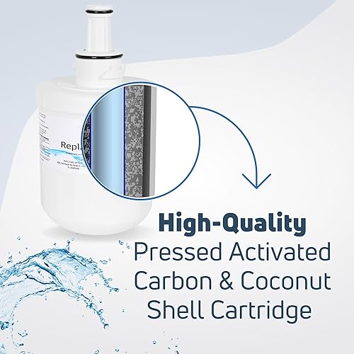 Miniatura 4 de Repuesto para Samsung rfg298aawp Filtro de agua para nevera ( – Compatible Samsung DA29 – 00003 G, cartucho de filtro de agua para nevera Samsung