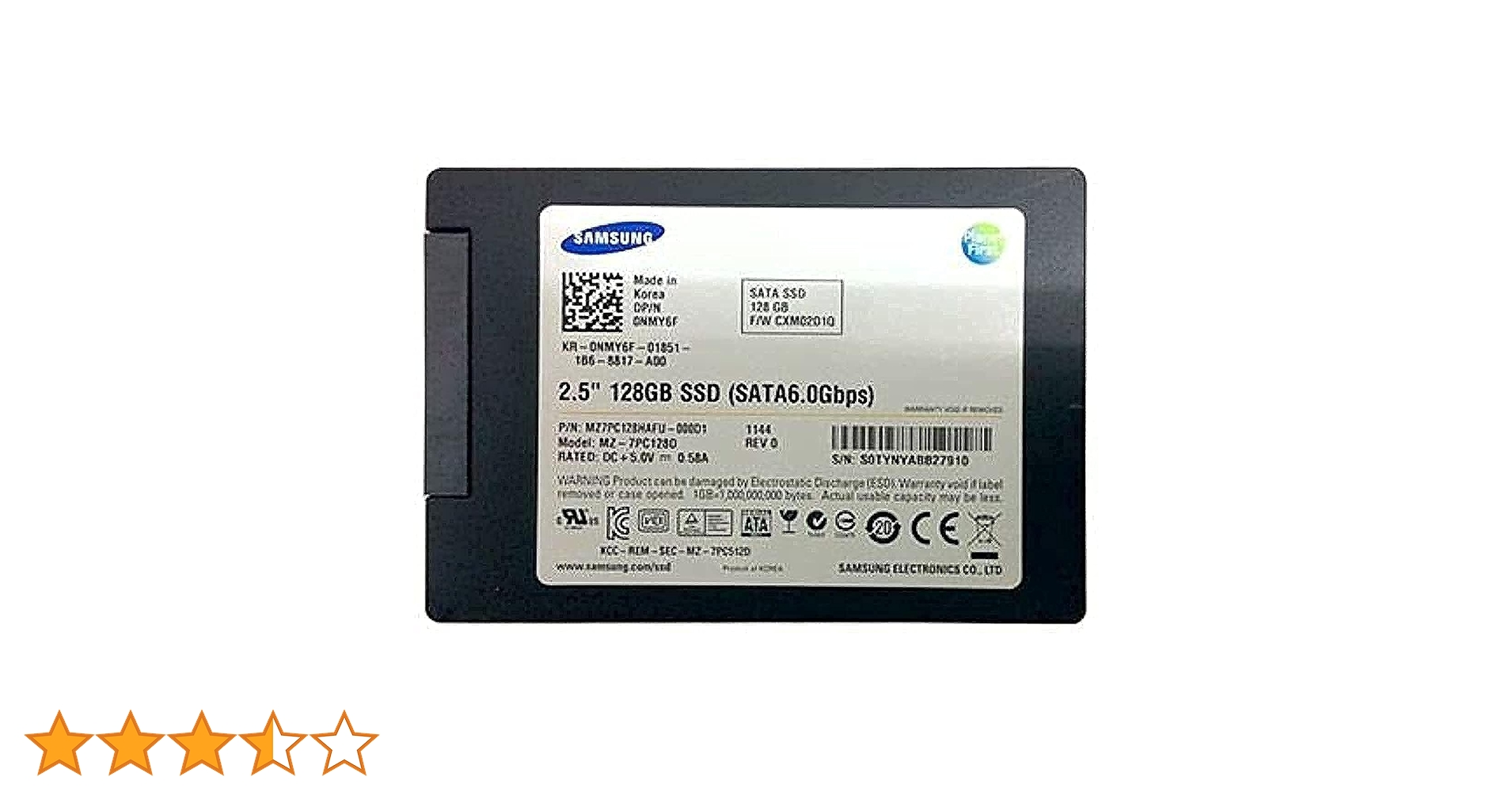 ③-W806-SAMSUNG SATA 128GB SSD 2.5 10点セット goHardDrive.com - Samsung PM851 Series (MZ-7TE128D) 128GB