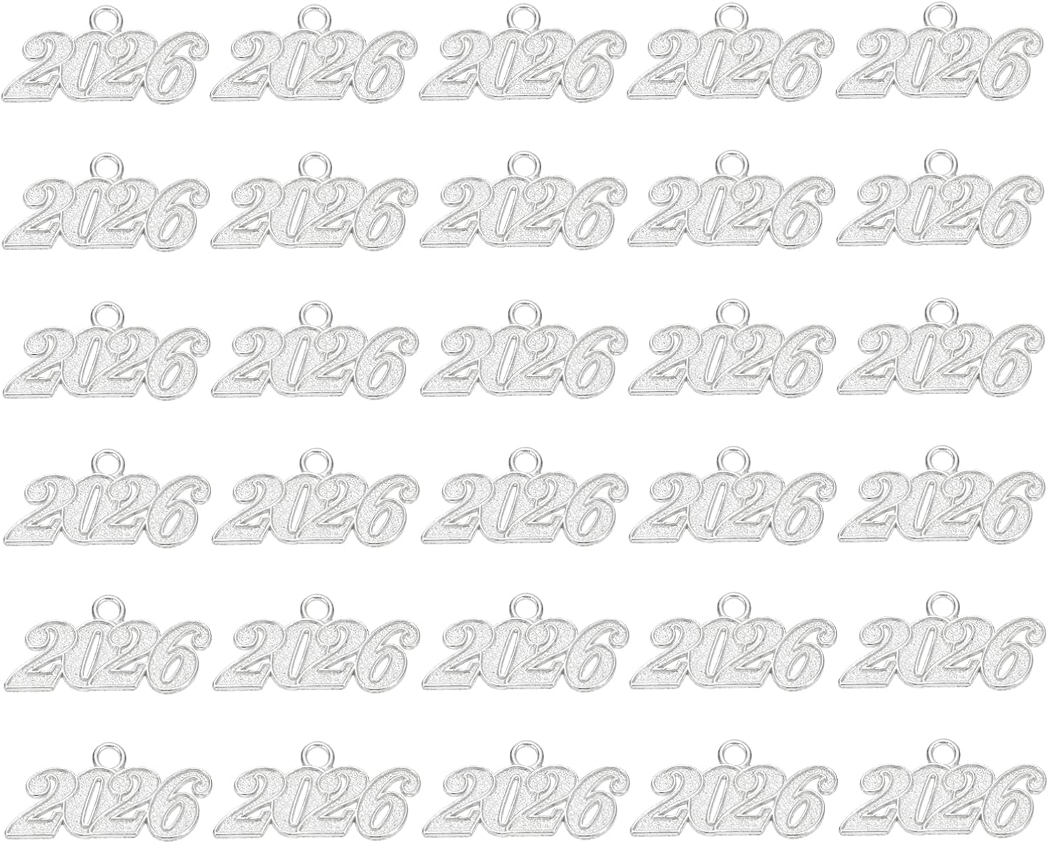 PATIKIL Graduation Tassel Charm, Alloy Medium Letter Charm for Graduation Tassel Graduation Cap Necklace