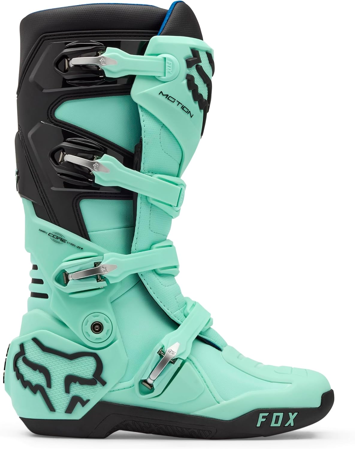 Fox Racing Men's Motion Motocross Dirt Bike Boots, Teal, 10