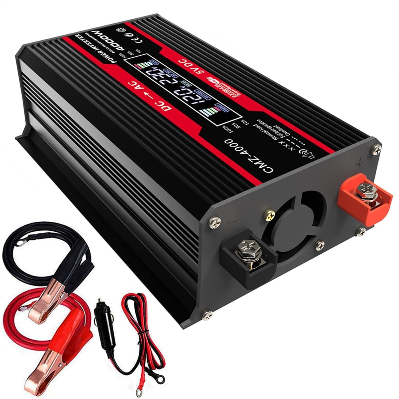 Convertisseur solaire 4000W pour éviter les pannes de courant en site isolé